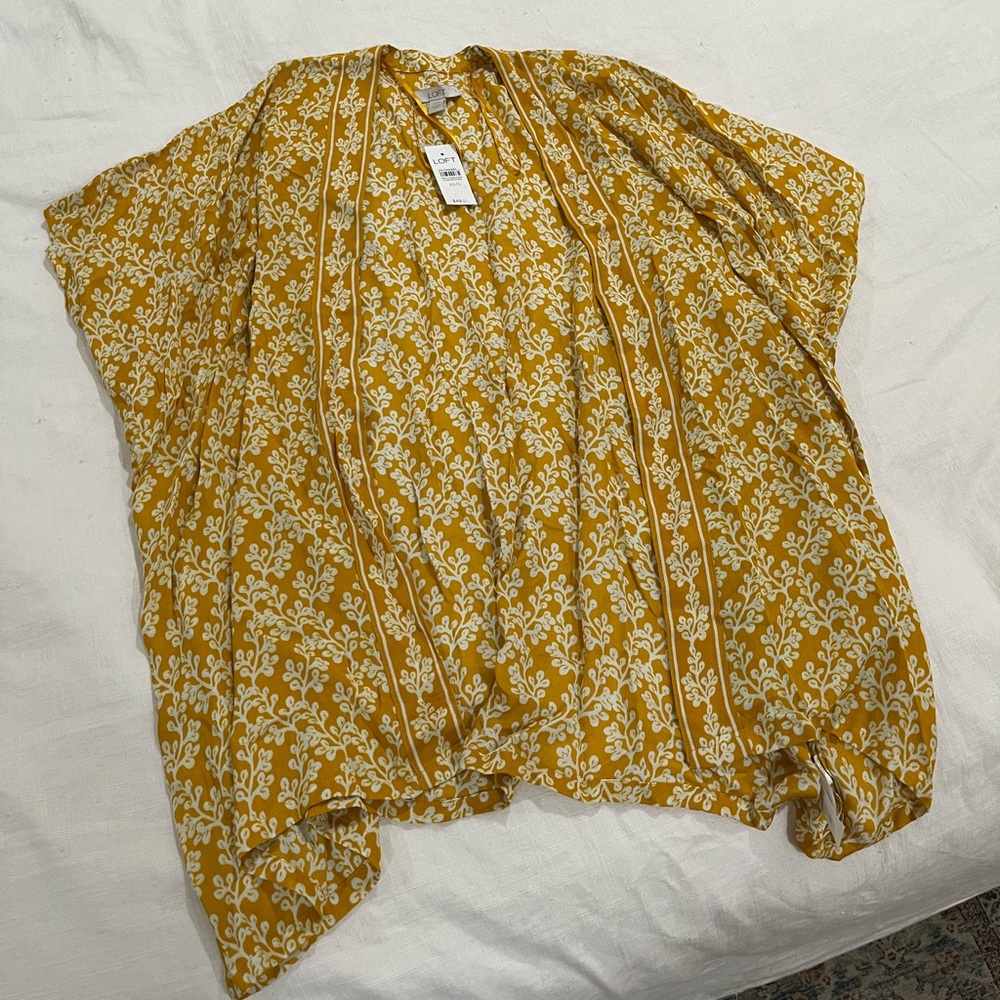 LOFT yellow Kimono
